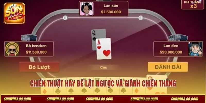 Chiến thuật hay để lật ngược và giành chiến thắng