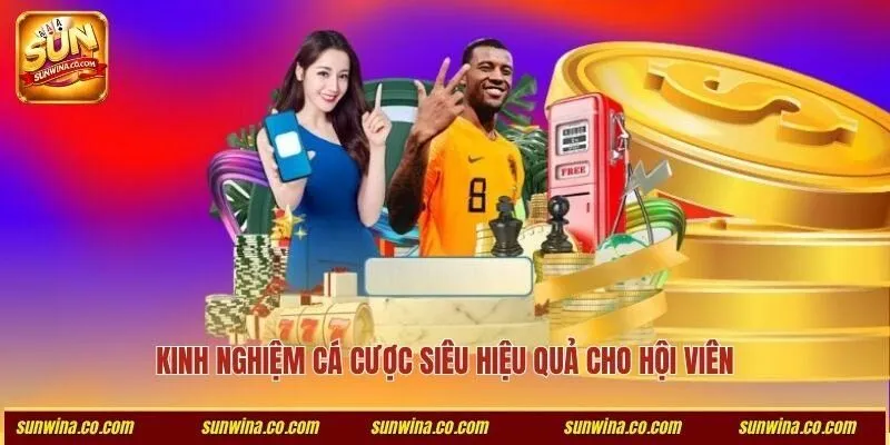 Kinh nghiệm cá cược siêu hiệu quả cho hội viên